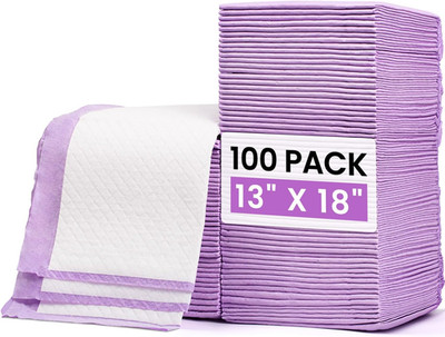 Baby Disposable Changing Pads 100 Pack Disposable Baby Underpads Ultra Soft Wate
