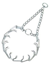 Herm Sprenger Chrome Plated Prong Dog Training Collar Ultra-Plus Pet Pinch Colla