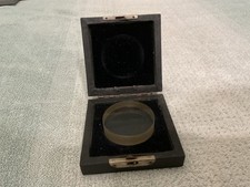 Acme Single Surface Optical Flat 2" dia. x 5/8"  w/ nice old case