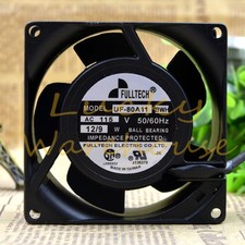 1 PCS  FULLTECH Fan UF-80A11 BWH AC 115V 12/9W 8CM 8038 2 WIRE