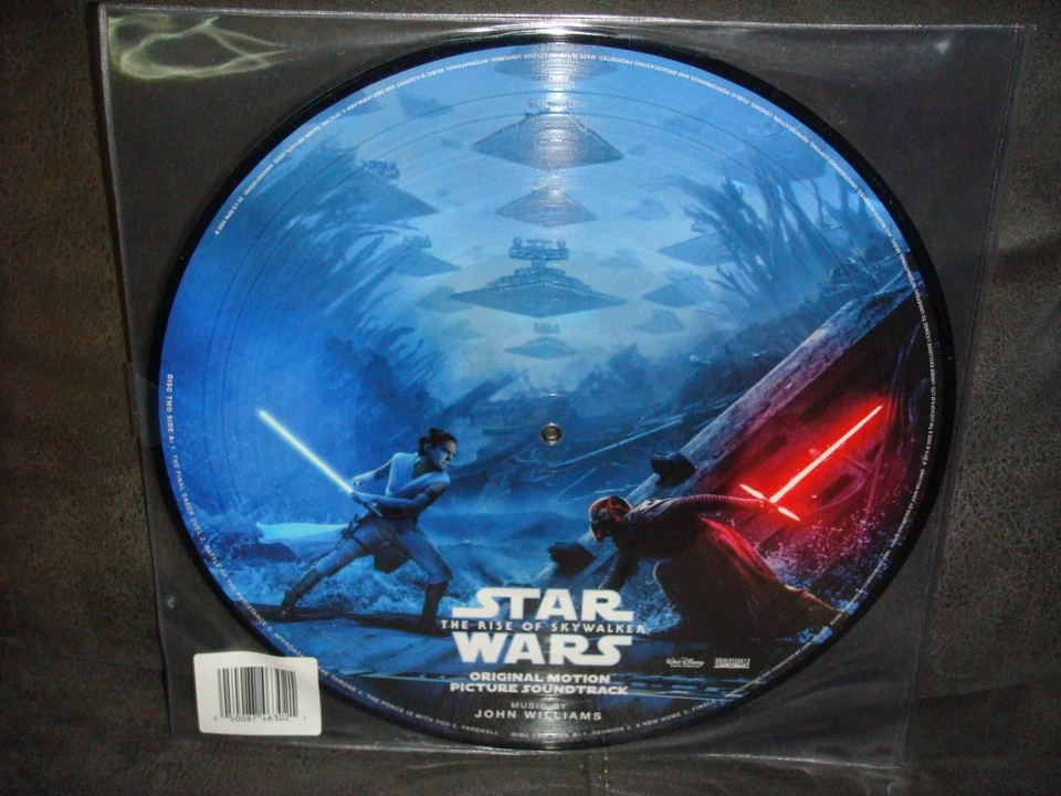 STAR WARS - RISE OF SKYWALKER - DOUBLE PICTURE DISC VINYL LP RECORD ALBUM-SEALED - Image 2 of 4