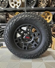 17x8 Trd Pro Matte Black Wheels Rims At4w Tires Toyota Tacoma 4runner Fj 6x139.7