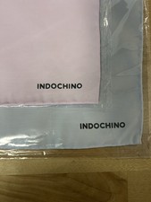 Set of 2 Indochino Pocket Squares   100 Cotton Light Blue  Pale Pink