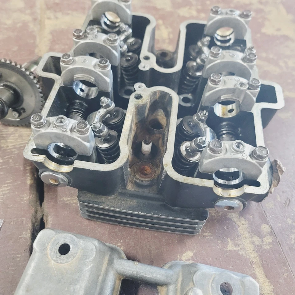 1985 - 1990 年川崎 EN450 EN 450 454 LTD 发动机 CYLINDER 头盖凸轮轴读取 — 第 2/4 张图片