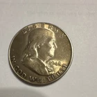 Franklin Half Dollar 1948 Circulated 90% Silver 50C Philadelphia Mint