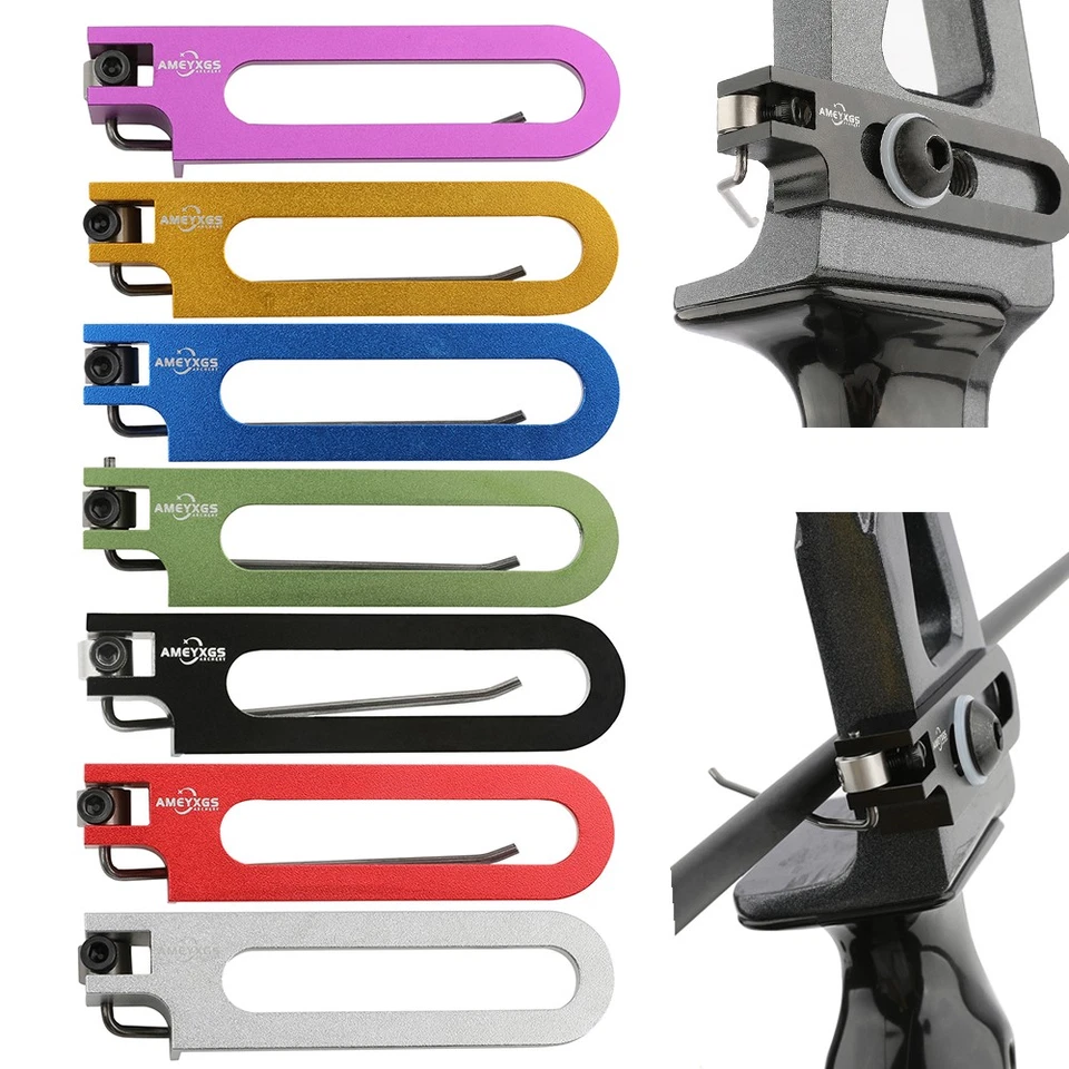 Archery Magnetic Arrow Rest Set Cushion Plunger Pressure Recurve Bow Hunting - Image 2 of 4