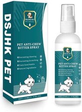 DSJHK Pet Anti-Chew Bitter Apple Spray Stop Dog Chewing 5.07 oz. New