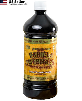 Mexican Vanilla Totonac s - 33.2 Oz (1 Lt) Bottle - Fl (Pack of 1)