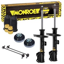 MONROE Stoßdämpfer + Koppelstange Domlager Rep-Satz Vorne für FIAT 500L