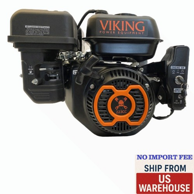 #ad Viking 223cc 7HP Head Electric Start High Performance Gasoline Engine great $193.00