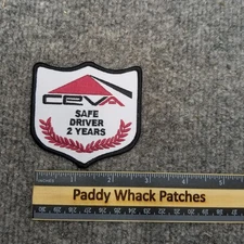 Ceva Safe Driver 2 Years Patch Trucking Transportation