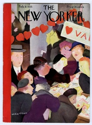 New Yorker magazine February 9 1935 Valentine's Day Frank Sullivan W C Fields
