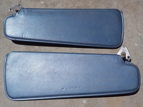 Black Sun-Visor Pad Set – Fits 1948-1952 Ford Pickup Truck (Left & Right Pair)