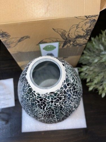 New In Box Scentsy Oil Diffuser Shade-Awaken-Shade Only-Mosaic Glass Tiles - Picture 6 of 9