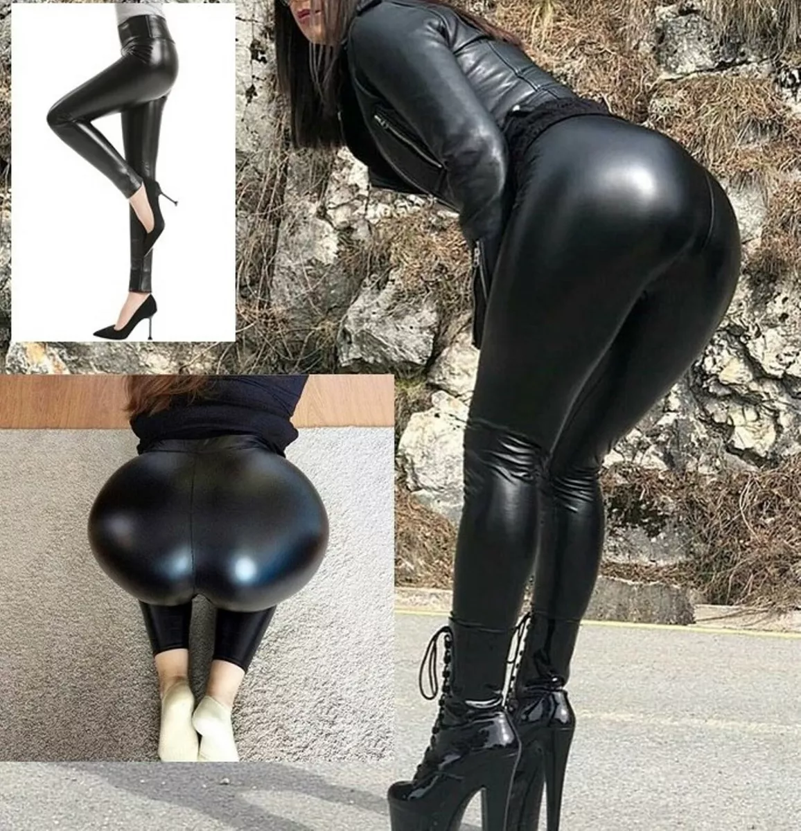 Leather pant sexy online