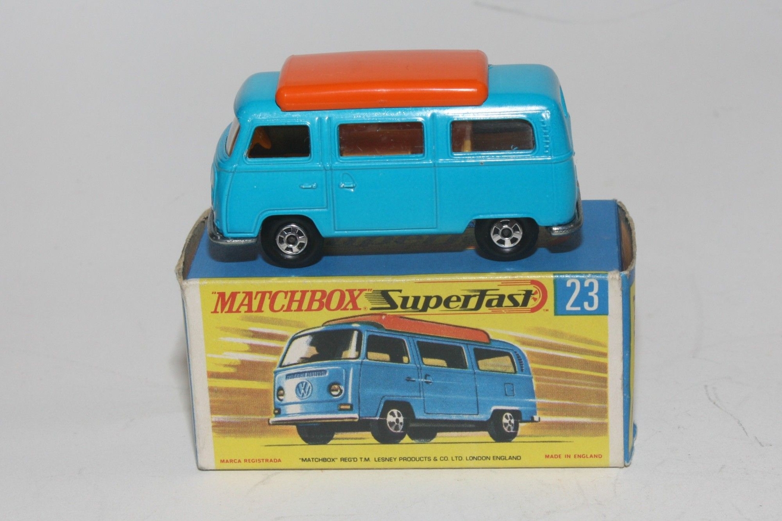 Matchbox 23e, Volkswagen Camper - Free Price Guide & Review