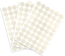 Screw Hole Covers Stickers Textured Plastic Self Adhesive Stickers for Wood Furn