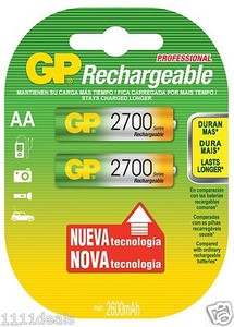 Аккумулятор аа gp 2700