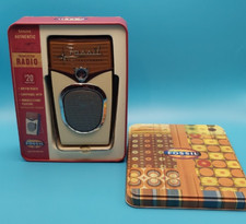 Fossil Authentic AM/FM Transistor Radio New In Tin Box 