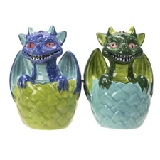 PT Dragon Hatchlings Salt and Pepper Shakers Set
