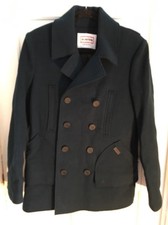 25. Nwot Hunter Boots Woman's Double Breasted Navy Pea Coat M