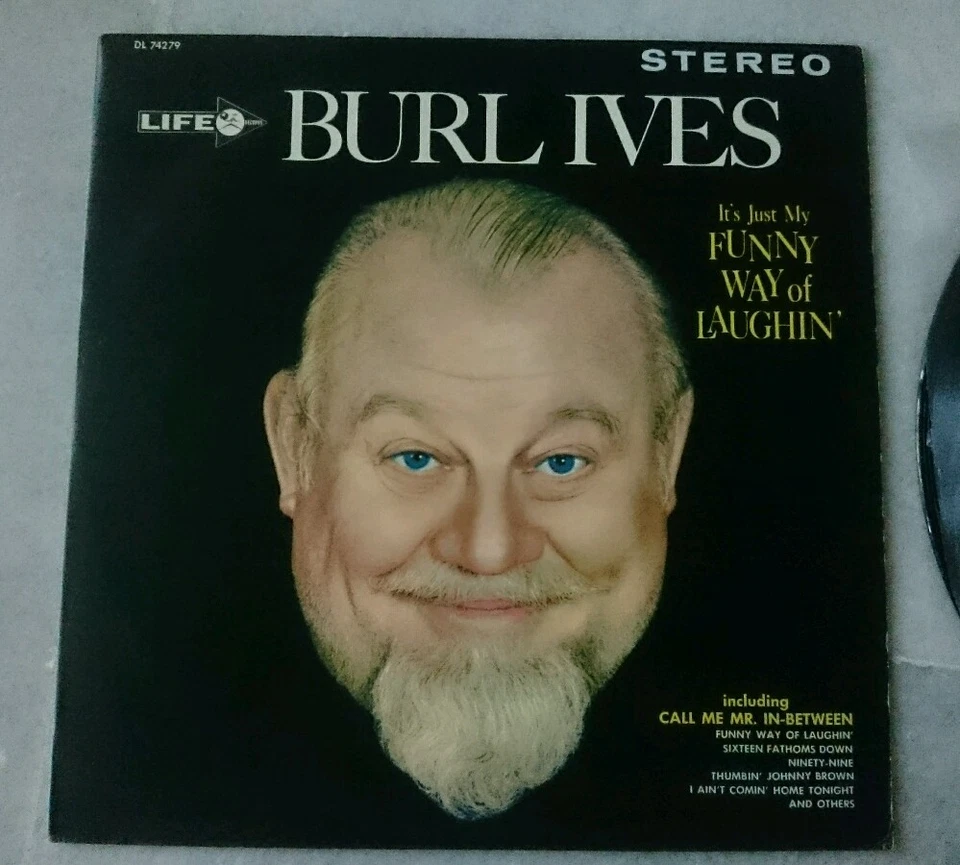 Burl Ives It's Just My Funny Way of Laughin' Call Me Mr In-between Vinyl Disc LP - Image 2 of 4