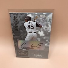 CARLOS LEE 2005 LEAF CENTURY COLLECTION SILVER POST MARK AUTO 099/100