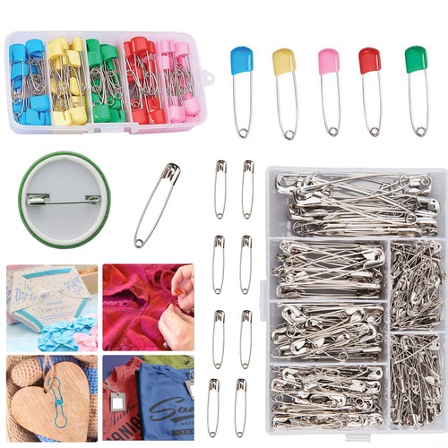 Baby Diaper Pins Nappy Pins Safety Pins Snap Fasteners Lock Coloured ...