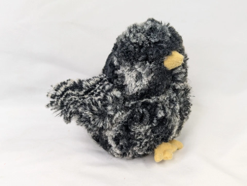 Douglas Black Brown Chicken Hen Plush Lot 4 Inch Stuffed Animal Toy - Image 3 of 4