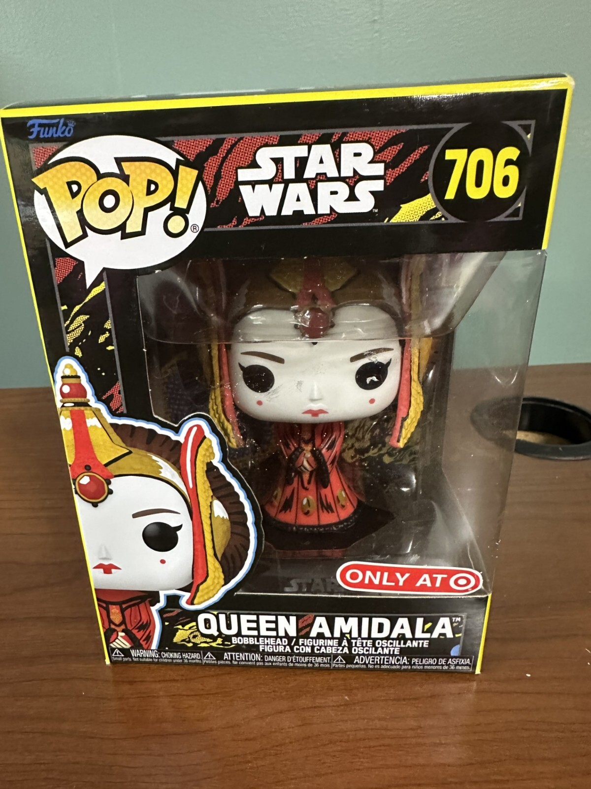 Funko Pop Star Wars Queen Amidala Exclusive Target #706  