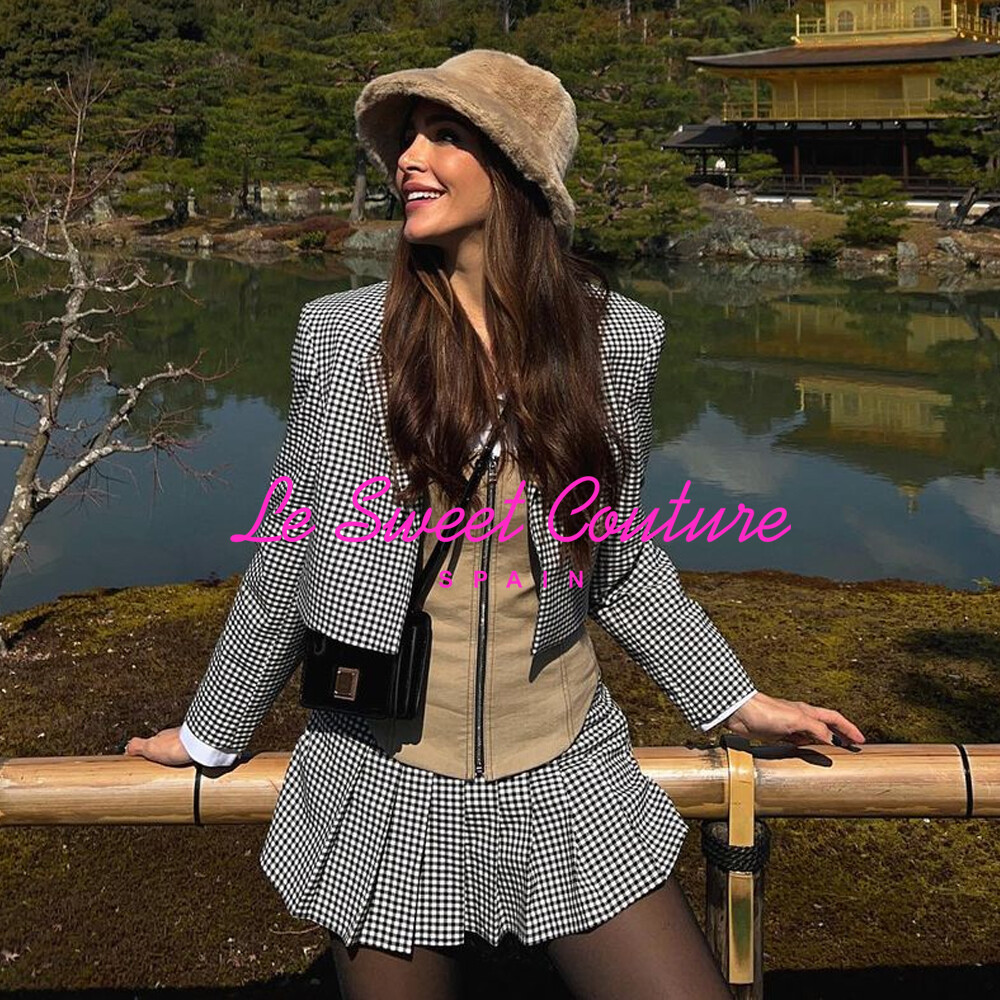 box pleat skort zara