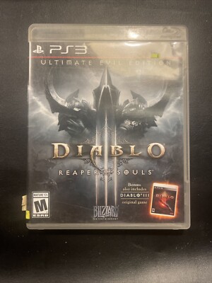 Diablo Reaper Of Souls PS3 Ultimate Evil Edition Video Game 