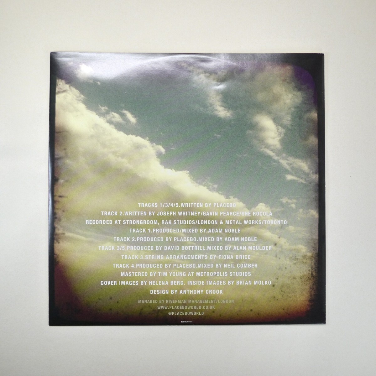Placebo - B3 EP Vinyl [RSD Limited Edition, Numbered, 10