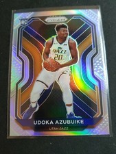 2020-21 Panini Prizm Udoka Azubuike RC SILVER PRIZM ROOKIE CARD UTAH JAZZ #267