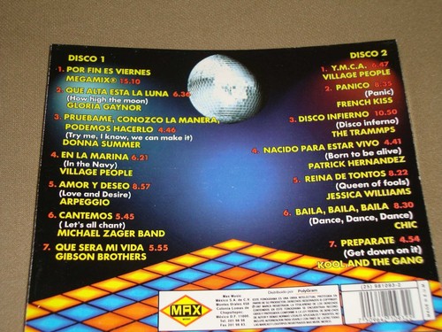 Por Fin Es Viernes 1 Varios 1997 Max Music Cd Doble RARE Press Mexican - Picture 3 of 3