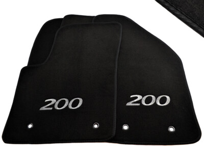 Floor Mats For Chrysler 200 Convertible 2010-2014 Black Tailored Carpets LHD NEW