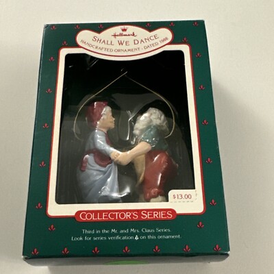 Hallmark Keepsake 1988 Shall We Dance Mr and Mrs Claus HM5
