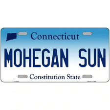 Mohegan Sun Connecticut Metal Sign