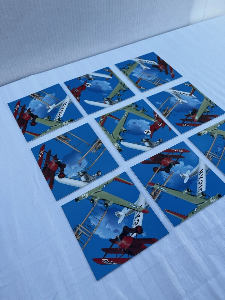 DE COLECCIÓN IMPOSIBLE ROMPECABEZAS AVIONES SCRAMBLE SQUARE EDUCATIVO POR B. DAZZLE INC. Foto 4 de 4