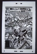 Original Production Art UNCANNY X-MEN #154 cover, DAVE COCKRUM art