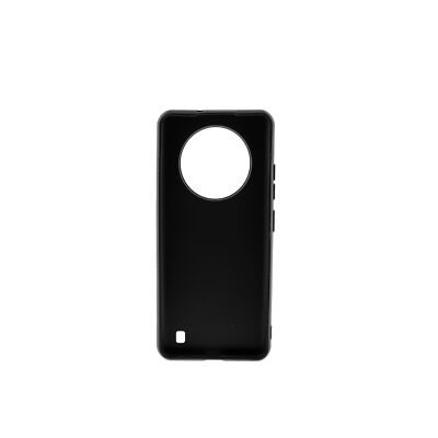 Silikon Handyhülle Bumper Softcase kompatibel mit ZTE Blade A73 5G schwarz