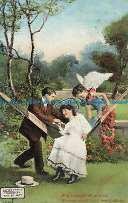 R625602 Amor Garten Eindringlinge werden erschossen. While Cupid all unsen Weaves ro