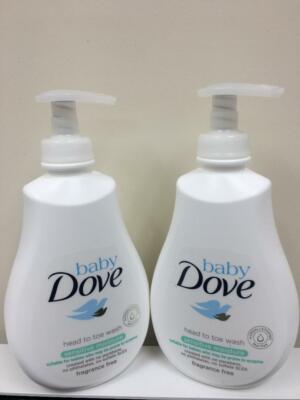 baby dove head to toe wash 400ml