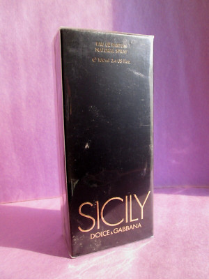Sicily by Dolce & Gabbana Vintage Eau de Parfum Spray 100 ml 3.4 oz Sealed Box