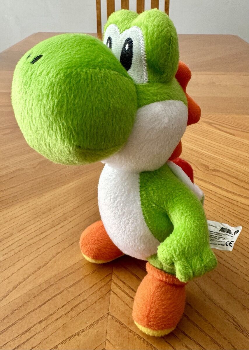 VTG 2010 Super Mario Bros. Yoshi 9” Plush By Goldie VTG 2010 Super Mario Bros. Yoshi 9” Plush By Goldie