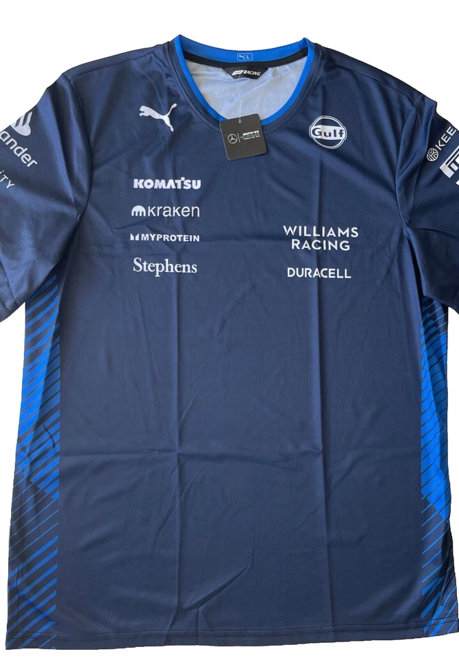 Formula 1 Williams Racing Team T-shirt 2025  New Model ( Large  ) - Image 3 of 4