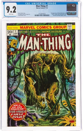 MAN THING　マン・シング　インディーズソフビ　約30cm　美品 Man-Thing #1 Marvel Comics 1974 Series | eBay