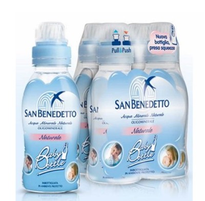 San benedetto Baby Squeezable Natürliche Wasser aus italien 6x4er Pack 24x 250ml