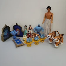 Disney Aladdin Once Upon a Time & Cave of Wonders Playset Mixed Lot Figures Toy