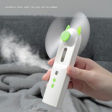 Portable Rechargeable Fan Mini Handy Fan Pocket Size Air Cooler USB w/ Battery